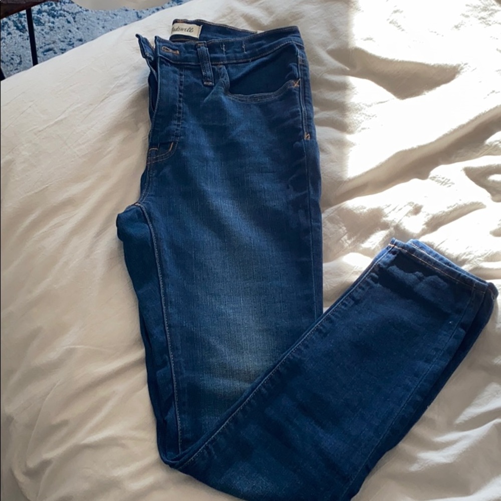 Madewell 9” mid-rise skinny jeans